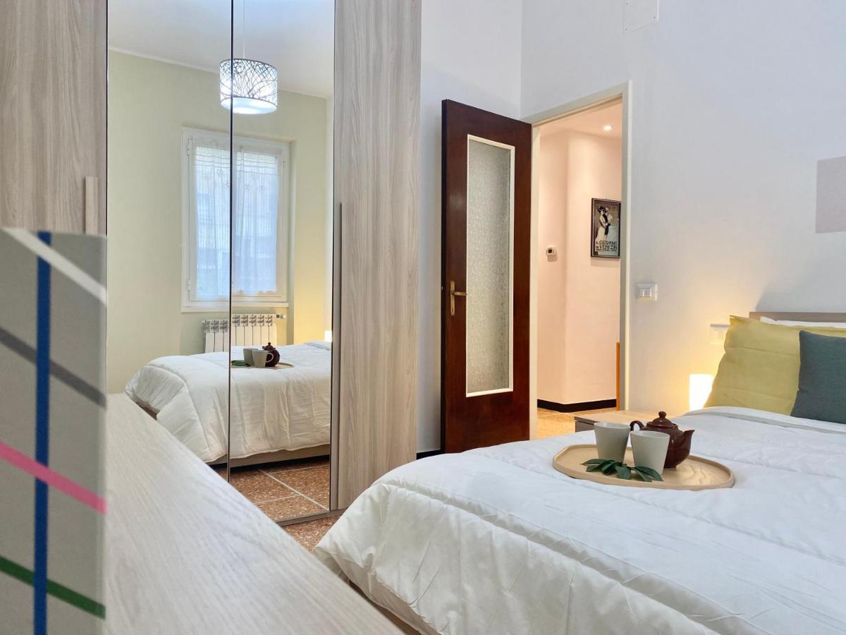 Ferienwohnung Casaviva-Trilocale Con Giardino E Posteggio A Rapallo Exterior foto